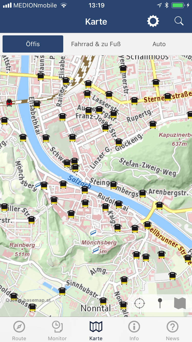 SmartRide – Screenshot iPhone