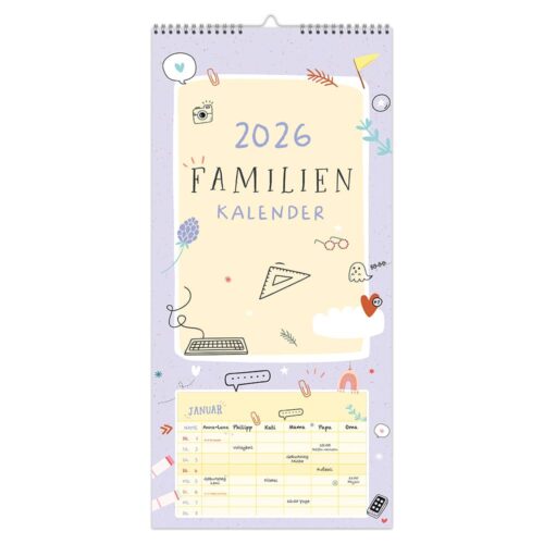 Mein Family-Planer 2026 - Aufschreiben