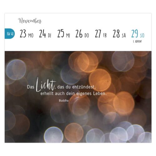 Postkartenkalender 2026 – Ein Jahr voller Lebensfunken