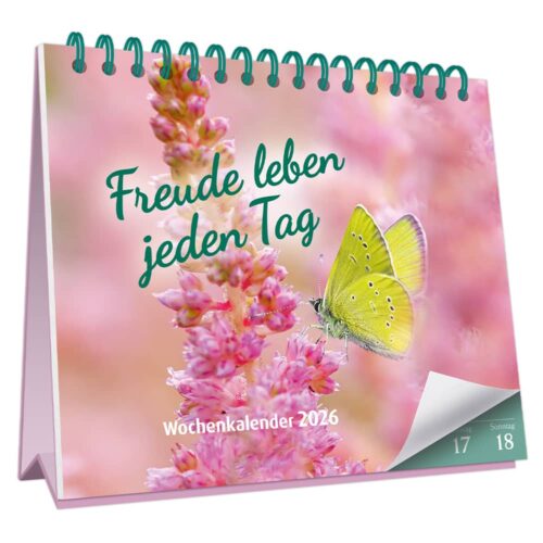 Wochenkalender 2026: Freude leben jeden Tag